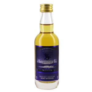 Mignonnette whisky Armorik double maturation 5 cl 46