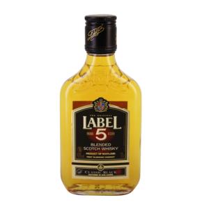 Flasque de Whisky Label 5 20 cl 40