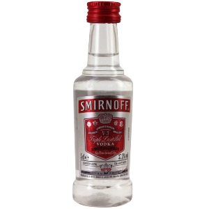 Mignonnette de Vodka Smirnoff 5 cl 37,5