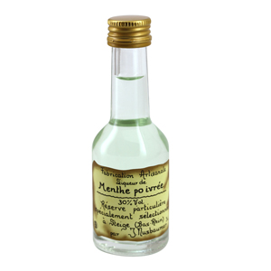 Mignonnette de Liqueur Jos.Nusbaumer menthe poivrée 3 cl 35°