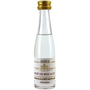 Mignonnette d'Eau de vie Miscault alisier 3 cl 43°