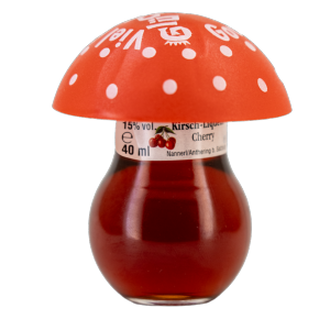 Mignonnette Liqueur Cerise Champignon Nannerl 4 cl 15°