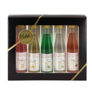 Coffret de 5 mignonnettes de liqueurs Hepp