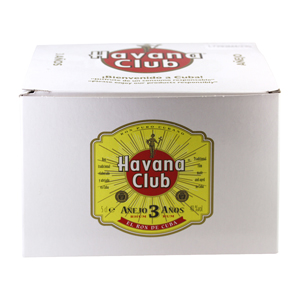 Box 12 Mignonnettes de Rhuma havana Club 5 cl 40°