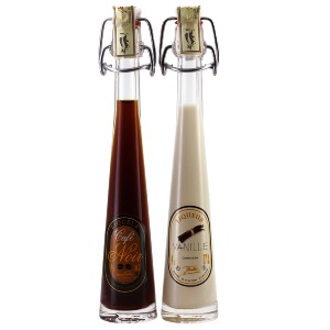 Duo de mignonnettes café noir & vanille Fisselier