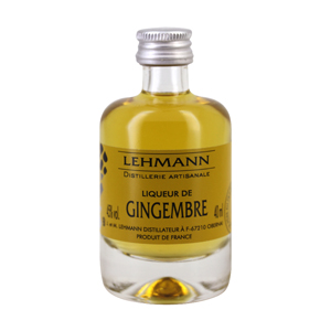 Mignonnette J&M Lehmann  Liqueur de gingembre 4 cl 45°