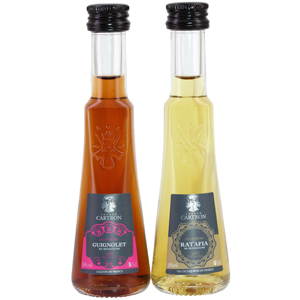 Duo de mignonnettes Ratafia & Guignolet Joseph Cartron