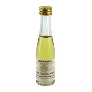 Mignonnette de Crème de mirabelle Miscault 3 cl 18°