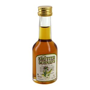 Mignonnette de Liqueur Jos.Nusbaumer krütter schnaps 3 cl 35°