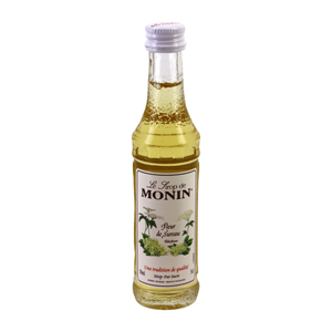 Mignonnette de sirop Fleur de Sureau MONIN 5cl DLUO 10/2020