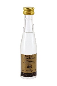 Mignonnette d'Eau de vie J&M Lehmann framboise 3 cl 45°