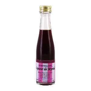 Mignonnette liqueur Grégoire de myrtille 3 cl 18°