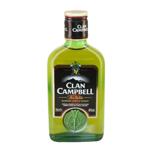 Flasque de Whisky Clan Campbell 20 cl 40°