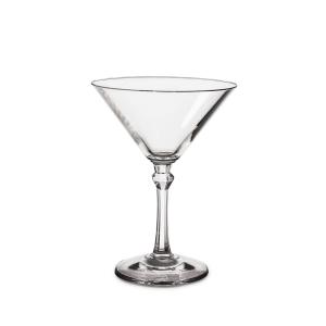 Verre à Martini transparent plastique incassable 20 cl