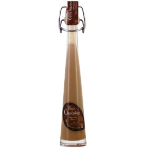Mignonnette de liqueur de fleur de chocolat Fisselier 4 cl 17°