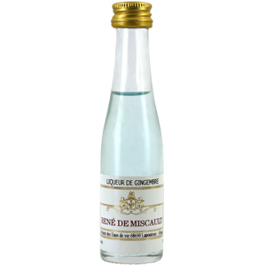 Mignonnette de Liqueur Miscault gingembre 3 cl 35°