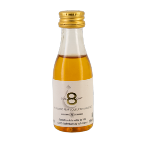 Mignonnette liqueur Poire Willliams G8 Massenez 3 cl 25°