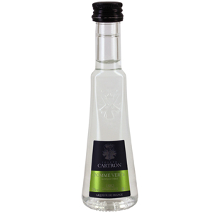 Mignonnette liqueur pomme verte Joseph Cartron 3 cl 25