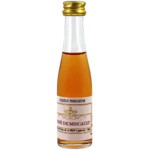 Mignonnette de Liqueur Miscault mandarine 3 cl 35°