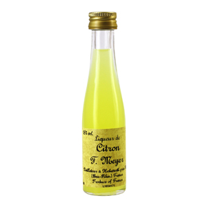 Mignonnette de liqueur de citron Meyer 3 cl 18°