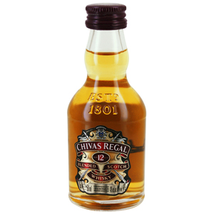 Mignonnette de Whisky Chivas 12 ans 5 cl 40°