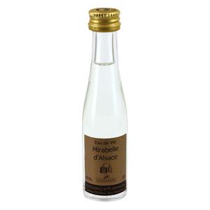 Mignonnette d'Eau de vie J&M Lehmann mirabelle 3 cl 45°