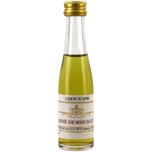 Mignonnette de Liqueur Miscault sapin 3 cl 25