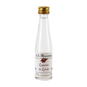 Mignonnette liqueur de litchi Massenez 3 cl 24