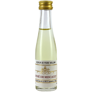 Mignonnette de Liqueur Miscault poire william 3 cl 25