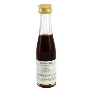 Mignonnette de Crème de cassis Miscault 3 cl 18°