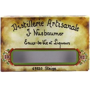 Coffret vide pour 6 mignonnettes flute Jos.Nusbaumer