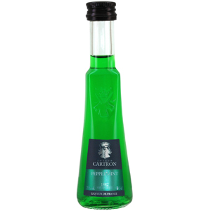 Mignonnette liqueur  peppermint vert Joseph Cartron 3 cl 21°