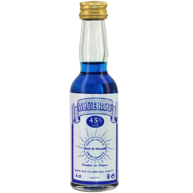 Mignonnette de PASTIS BLUE ROY 4 cl 45°
