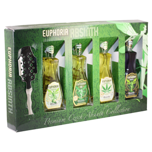 Box 4 Mignonnettes Absinthe Euphoria 