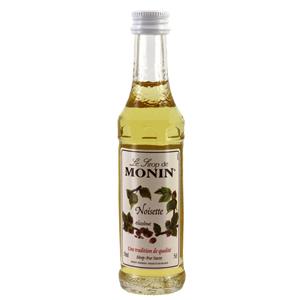 Mignonnette de sirop noisette MONIN 5cl DLUO 10/2020
