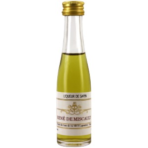 Mignonnette de Liqueur Miscault sapin 3 cl 25°