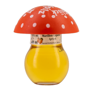  Mignonnette Liqueur abricot Champignon Nannerl 4 cl 15°
