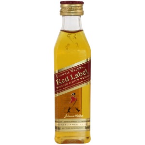 Mignonnette de Whisky Johnnie Walker red label 5 cl 40°
