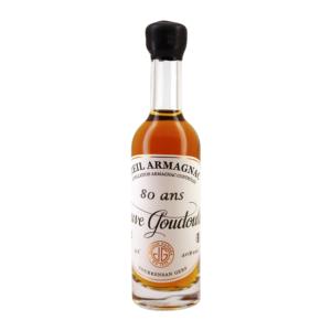 Mignonnette d'Armagnac Goudoulin 80 ans 5 cl 40