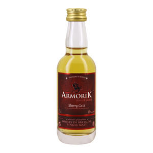 Mignonnette whisky Armorik Sherry cask single malt 5 cl 46