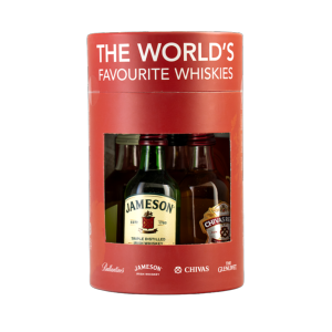 Tasting Box 4 mignonnettes World's Favourite Whisky