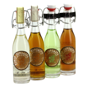 Tasting Box 4 mignonnettes de punchs corsaires Fisselier