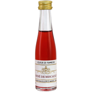 Mignonnette de Liqueur Miscault framboise 3 cl 25