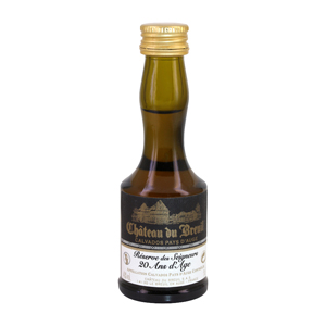 Mignonnette de Calvados Chteau du Breuil rserve des seigneurs 20 ans 3 cl 41