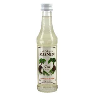 Mignonnette de sirop coco MONIN 5cl DLUO 9/2021