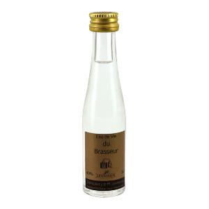 Mignonnette d'Eau de vie J&M Lehmann du brasseur 3 cl 40°