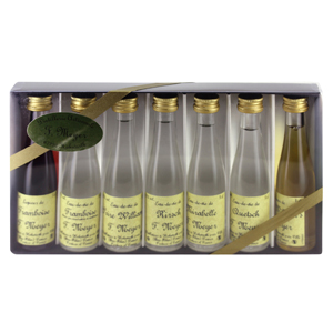Tasting box 7 mignonnettes d'eau-de-vie et liqueur Meyer