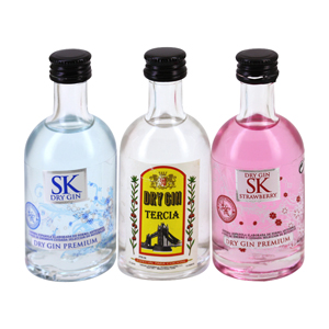Tasting Box 3 gin SK Blue, Tercia & SK Strawberry