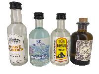 Mini bar set 4 mignonnettes Gin: PEAKY BLINDER-SK-Tercia-Monkey