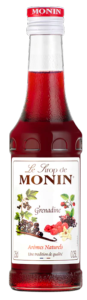 Piccolo de sirop grenadine MONIN 25cl 